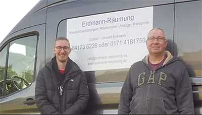 Erdmann Räumung - schnell, preiswert, nachhaltig